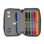 Trousse Scolaire avec Accessoires F.C. Barcelona Blue marine (12.5 x 19. 39,99 €